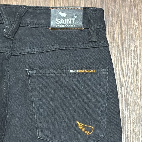 🔥🔥🔥Saint Unbreakable Black Woman Jeans Size: 6 US/30EU🔥🔥🔥 - Picture 11 of 15